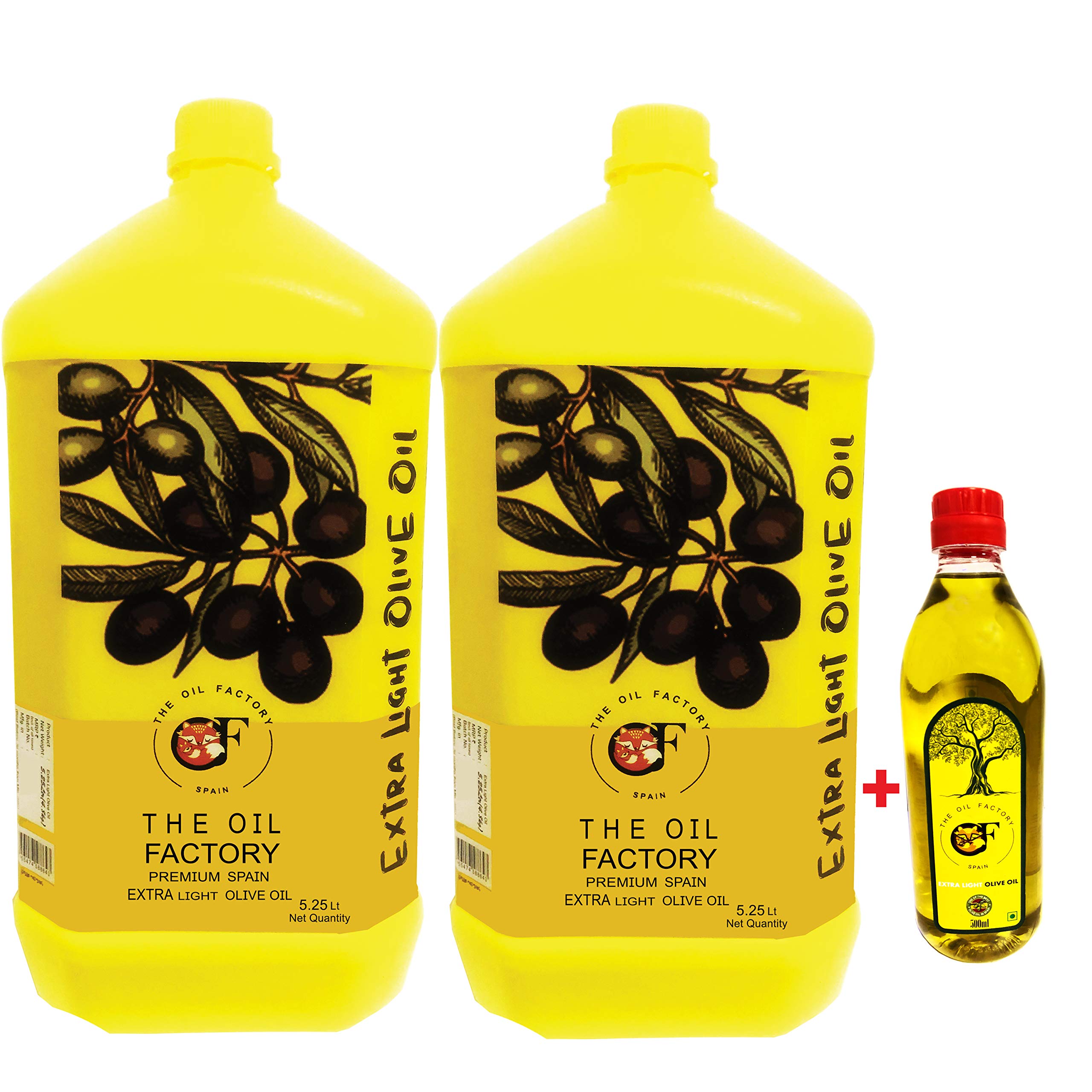 THE OIL FACTORY Buy 2 The Oil Factory Extra Light Olive Oil 5 LTR